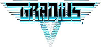 Gradius V title screen for Playstation 2